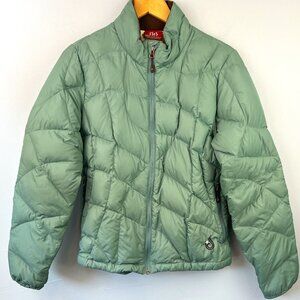 Isis Womens Whisper Down Puffer Jacket Size 8 Skiing Hiking Camping Outdoor